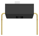 ALCOSWITCH - TE CONNECTIVITY ADEN04TTU04 DIP SW, 4CKT, SPST, 0.025A, 24VDC, TH