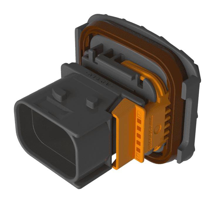 APTIV / DELPHI 33285120 Automotive Connector Housing, CTCS XP Series, Plug, 7 Ways