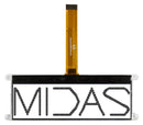 MIDAS DISPLAYS MCCOG240064F6W-FPTLW Graphic LCD, 240 x 64 Pixels, Black on White, 3.3V, Parallel, SPI, Transflective