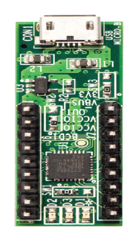 INFINEON CYUSBS232 Reference Design Kit, CY7C65213, USB-UART LP Bridge Controller