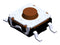 MULTICOMP PRO MPT6WM4RGQR Tactile Switch, SPST-NO, Red, Top Actuated, Surface Mount, Round Button, 200 gf, 50mA at 32VDC