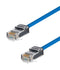 L-COM TRD628LS-BLU-7 Ethernet Cable, Cat6, RJ45 Plug to RJ45 Plug, UTP (Unshielded Twisted Pair), Blue, 2.1 m, 7 ft