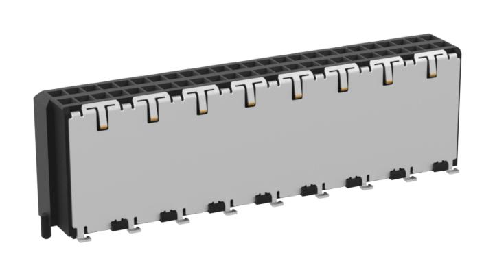 ERNI - TE CONNECTIVITY 224514-E MEZZANINE CONN, RCPT, 50POS, 2ROW, 1MM