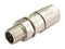 HARTING 21038811805 Sensor Connector, har-speed M12 Series, M12, Male, 8 Positions, Crimp Pin - Contacts Not Supplied