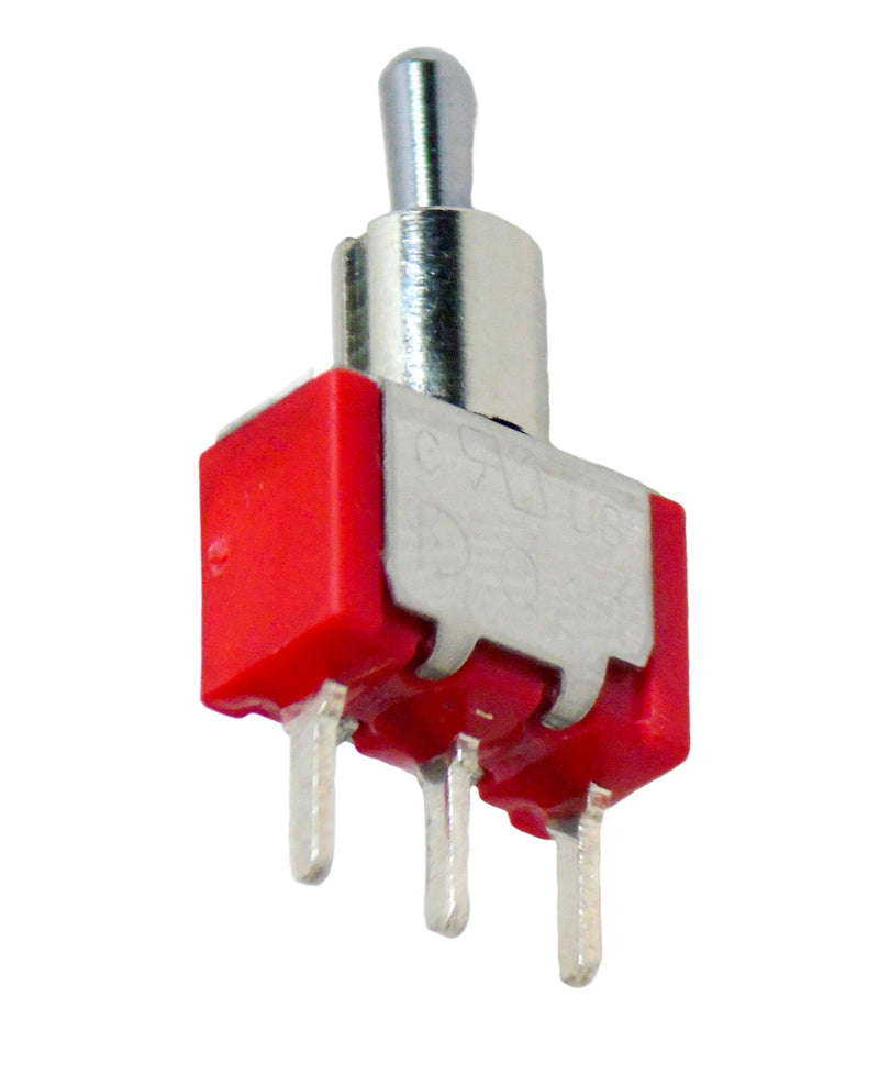 MULTICOMP PRO MP1MS3T2 Toggle Switch, Miniature, On-Off-On, SPDT, Non Illuminated, MP Toggle Switches SPDT, Through Hole