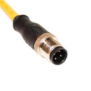 Mueller Electric C4A10M003 C4A10M003 M12 Cordset 4-POSITION Male Straight TO Open END 22 AWG 3M 68AK2086 New