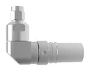 TIMES MICROWAVE EZ-400-SM-RA-X RF / Coaxial Connector, SMA Coaxial, Right Angle Plug, Crimp, Push On, 50 ohm