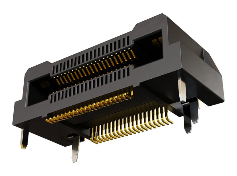 HARWIN F11-11104042R Mezzanine Connector, 4 Pwr Contact, Receptacle, 0.5 mm, 2 Rows, 44 Contacts