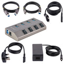 Startech 5G4AIBS-USB-HUB-EU 5G4AIBS-USB-HUB-EU Hub 4 Ports USB 3.0 5 Gbps Bus Powered With Optional Adaptor