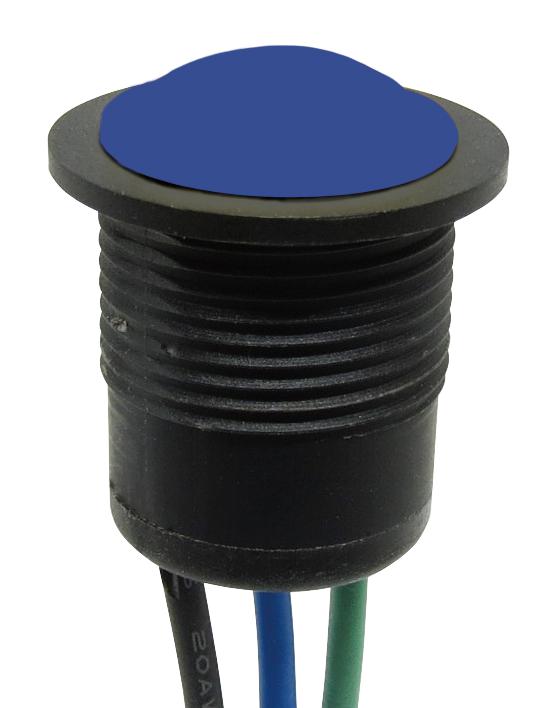 MULTICOMP PRO MPMD16-P2107Z-L001 Industrial Pushbutton Switch, MP Pushbutton Switches Round-Domed, 16 mm, SPDT, Off-(On)