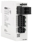WAGO 787-3664 Electronic Circuit Breaker, 787 Series, 4 Pole, 24 VDC, DIN Rail, 10 A