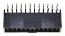 MOLEX 90130-3124 Pin Header, Signal, 2.54 mm, 2 Rows, 24 Contacts, Through Hole Right Angle