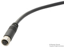 AMPHENOL LTW 8-03AFFM-SL7A02 Sensor Cable, M8 Receptacle, Free End, 3 Positions, 2 m, 6.6 ft, M Series