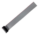 MULTICOMP PRO MP012730 Ribbon Cable, IDC Receptacle to Free End, 16 Ways, 11.81 ", 300 mm, 2.54 mm