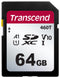 TRANSCEND TS64GSDC460T-VS1 Flash Memory Card, SDXC Card, UHS-I, Class 1, Class 2, Class 10, Class 30, 64 GB, -25 &deg;C, 85 &deg;C
