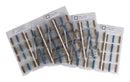 NOVA CBR-12 Resistor Kit, 1480-Pcs, 48 Value, 10 Ohm to 1Mohm, Metal Film Through Hole Resistors