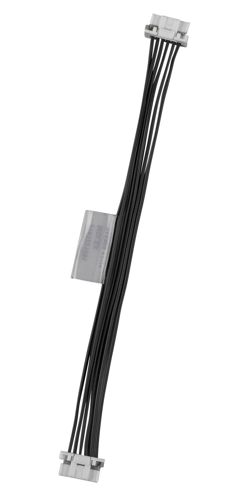 MOLEX 218322-1061 Cable Assembly, DuraClik ISL Receptacle to DuraClik ISL Receptacle, 6 Ways, 2 mm, 1 Row, 150 mm