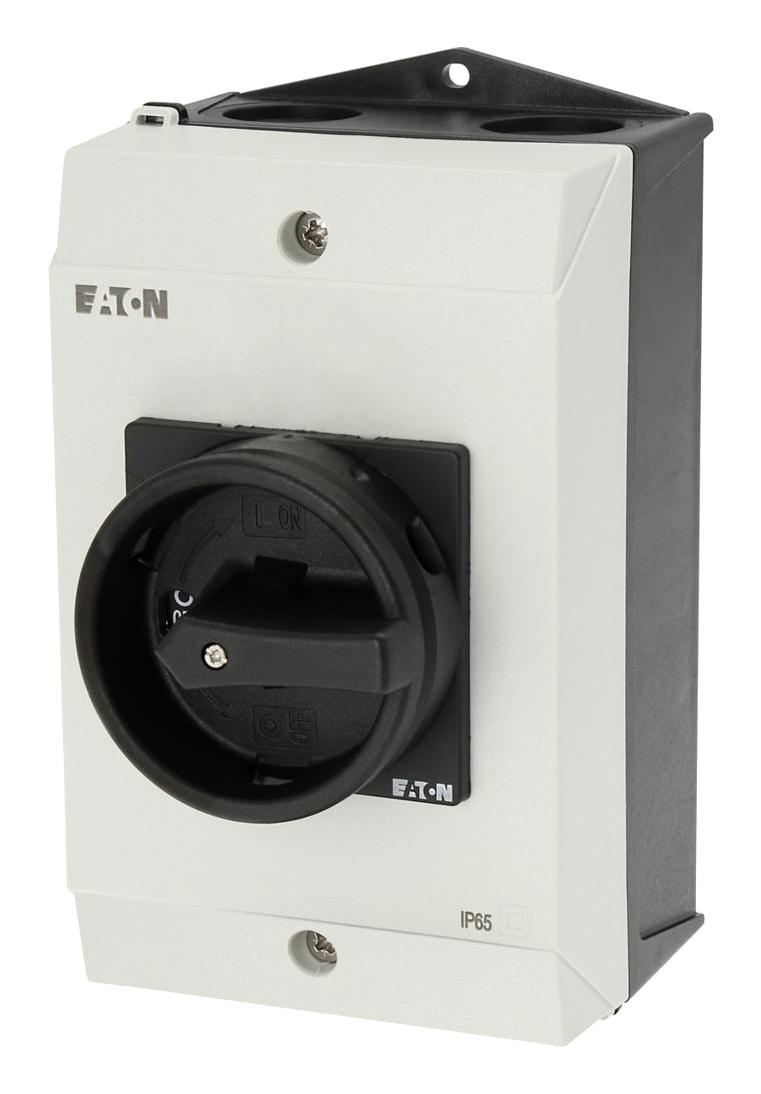 EATON MOELLER P1-32/I2-SI/HI11-SW Switch Disconnector, Safety, 3 Pole, 690 V, 32 A, IP65, NEMA 12, Screw, Surface Mount