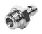 FESTO KS3-1/4-A Pneumatic Fitting, Quick Coupling Plug, G1/4, 12 bar, Brass, KS 531666