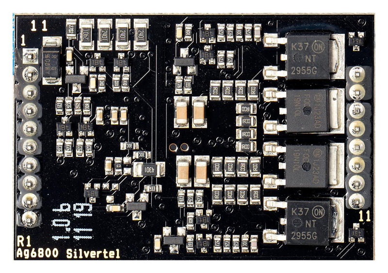 SILVERTEL AG6800 Power Sourcing Equipment Module, PoE, 10 Gbps, 56 V, 97 W