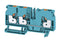 WEIDMULLER 1991830000 DIN Rail Mount Terminal Block, 3 Ways, 22 AWG, 8 AWG, 6 mm&sup2;, Push In, 41 A