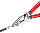 KNIPEX 08 21 185 SB Combination Plier, Needle Nose, 185mm overall Length