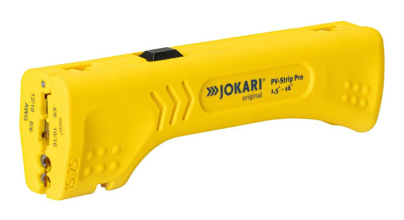 CK TOOLS T30199 Stripper, Solar/Security & Energy Cables, 16AWG to 6AWG, Jokari PV-Strip Pro Series