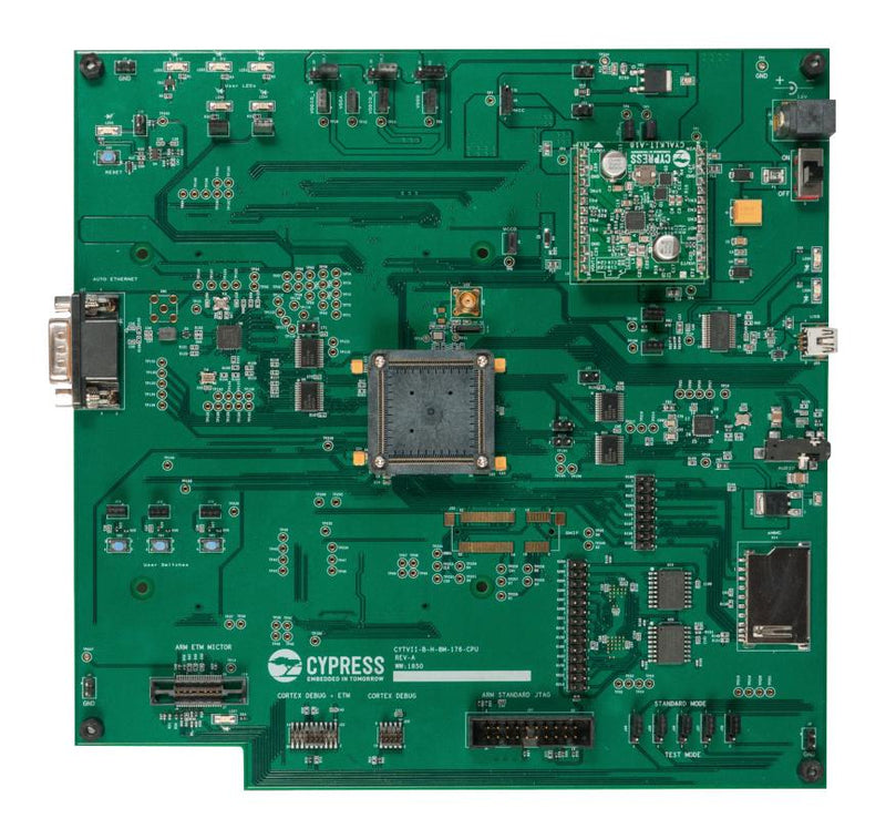 INFINEON CYTVII-B-H-176-SO Evaluation Board, CYT4BF8C, 32bit, ARM Cortex-M0+/Cortex-M7F SP005664355