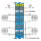 WAGO 750-439 Digital Input Module, 8 Channel, NAMUR, 56 mA, 5 VDC, 16bit, IP20, 750 Series