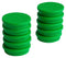 ECLIPSE MAGNETICS RM768/G Marker Magnet, Ferrite, 30 mm Diameter x 7mm Height, Green