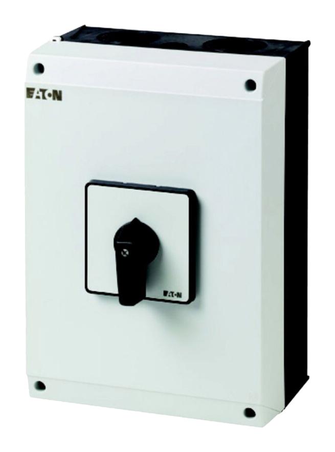 EATON MOELLER T5-2-8211/I5 Rotary Switch, Change Over, 3 Position, 2 Pole, 60 &deg;, 100 A, 690 V, T5 Series