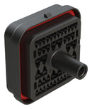 AMPHENOL SINE/TUCHEL ARB12-48PBR-L018 AUTOMOTIVE HOUSING, RCPT, 48P, 25A, BLK