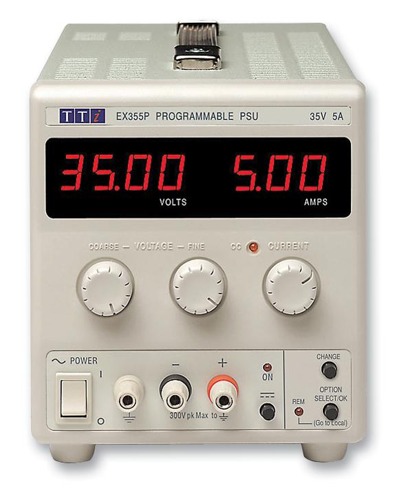 AIM-TTI INSTRUMENTS EX355P Bench Power Supply, Mixed Mode Regulated, Adjustable, 1 Output, 0 V, 35 V, 0 A, 5 A