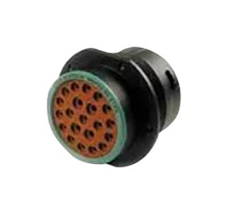 DEUTSCH - TE CONNECTIVITY HDP24-24-21PN Automotive Connector Housing, Black, HDP20 Series, Plug, 21 Ways
