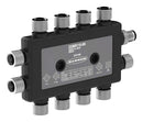 BANNER ENGINEERING DXMR110-8K Input/Output Link Controller, 8 Port IO, 1.75A Current, M12 D-Code Ethernet Connection