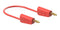 Staubli 64.1033-20022 64.1033-20022 Banana Test Lead 30 VAC 4mm Stackable Plug 78.74 " 2 m Red