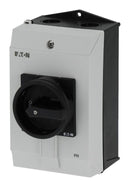 EATON MOELLER P1-40/I2H/SVB-SW Switch Disconnector, Main, 3 Pole, 690 V, 40 A, IP65, Screw, Surface Mount