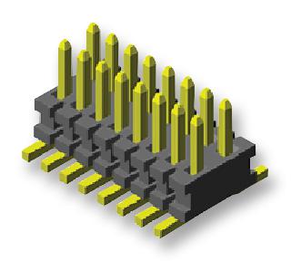Samtec FTE-111-03-G-DH FTE-111-03-G-DH Pin Header Board-to-Board 0.8 mm 2 Rows 22 Contacts Surface Mount Right Angle FTE