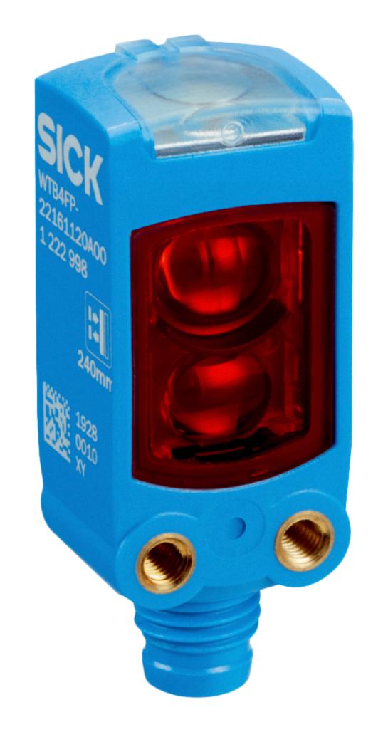 SICK WTB4FP-213111A0ZZZ Photoelectric Sensor, 165mm, NPN/PNP/Push Pull, Background Suppression/Proximity, 3 Pin M8 Connector