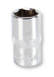 MULTICOMP PRO MP12-CRV16 Socket, Hex, 16mm, 1/2" Drive Size, Chrome Vanadium, DIN3120