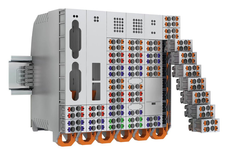 PHOENIX CONTACT 2202527 Plastic Enclosure, DIN Rail, DIN Rail, Nylon, 113 mm, 18.8 mm, 77 mm, IP20 GTIN UPC EAN: 4055626141770 ME-IO 18,8 DEV-KIT KMGY