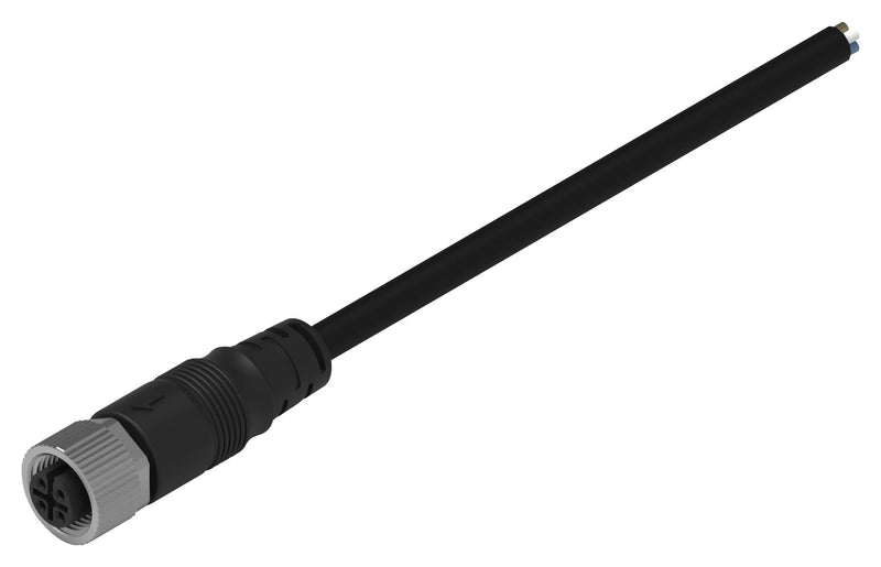 Wurth Elektronik 643622120304 643622120304 Sensor Cable A Coded M12 Receptacle Free End 4 Positions 2 m 6.6 ft WR-CIRC Series New