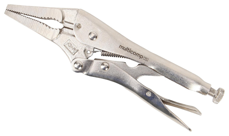 MULTICOMP PRO MP012241 PLIER, LONG NOSE, LOCKING, CRV, 9"