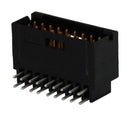 TE CONNECTIVITY 5-102617-7 Pin Header, Board-to-Board, Wire-to-Board, 2.54 mm, 2 Rows, 18 Contacts, Through Hole Right Angle
