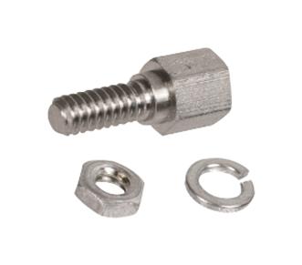 CINCH CONNECTIVITY SOLUTIONS DCJP100 D SUB JACK SCREW, 7.4MM, 4-40 UNC-2A