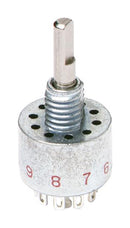 C&K COMPONENTS MA05L1NZGD Rotary Switch, 5 Position, 1 Pole, 36 &deg;, 250 mA, 125 V, M Series