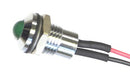 CML INNOVATIVE TECHNOLOGIES 19040301WE LED Panel Mount Indicator, Green, 24 V, 8 mm, 22 mA, 44 mcd