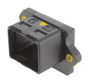 HARTING 09455450043 Heavy Duty Connector, Base, Bulkhead Mount, Thermoplastic Body, Push-Pull