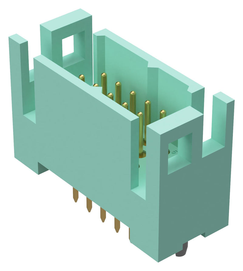 POSITRONIC DF16M3N/AA RECT PWR CONN, PLUG, 16POS, 3ROW, PCB