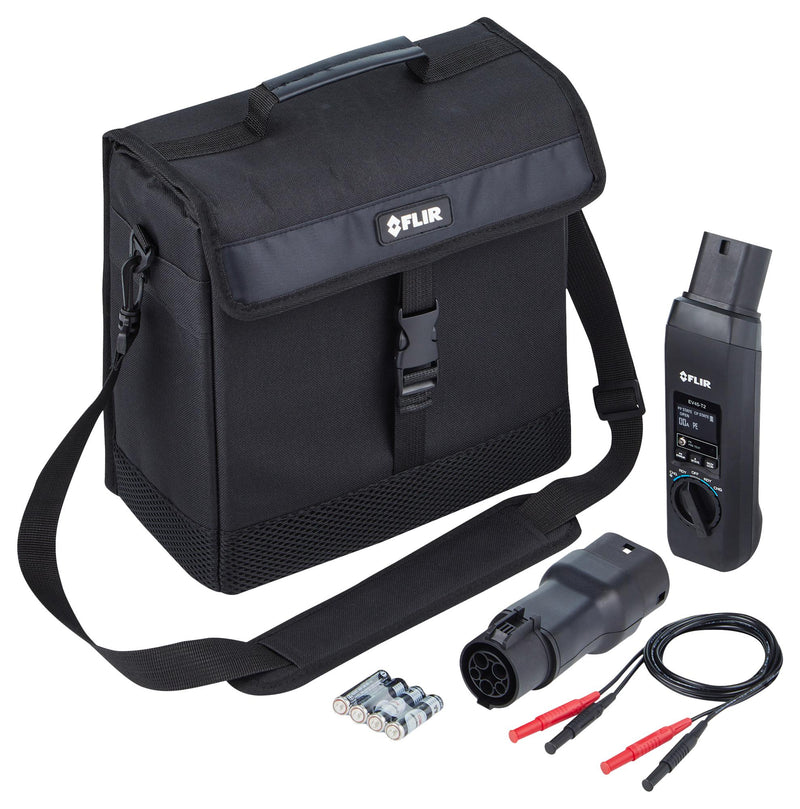 FLIR EV45-T2 EV Charger Test Adapter, 45% to 85% RH, 2 km, IEC 62196-2 Type 2 Socket Outlet